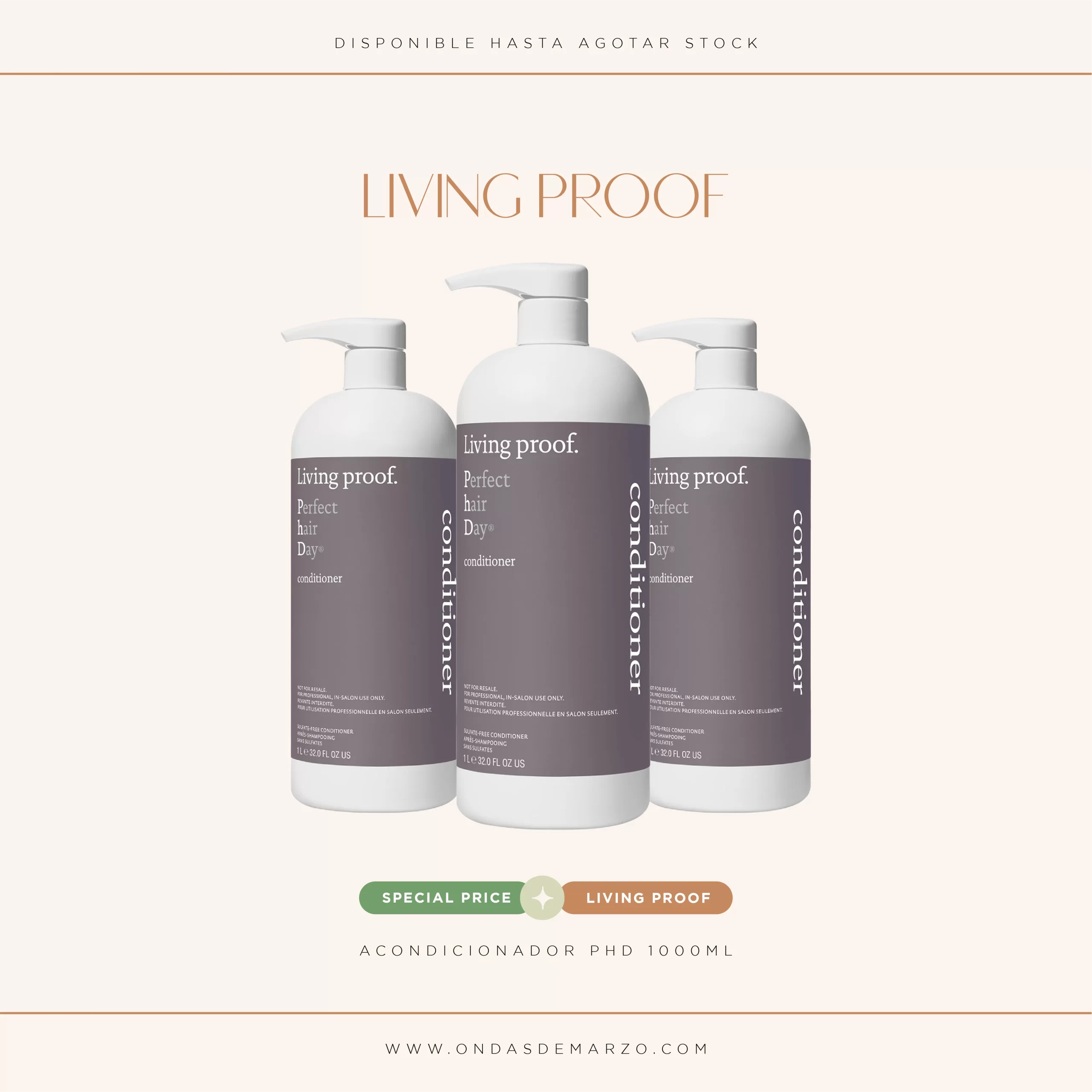 Living Proof | Acondicionador PHD 1000ml